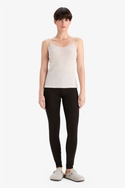 Lace-Detailed Ribana Sports Bra