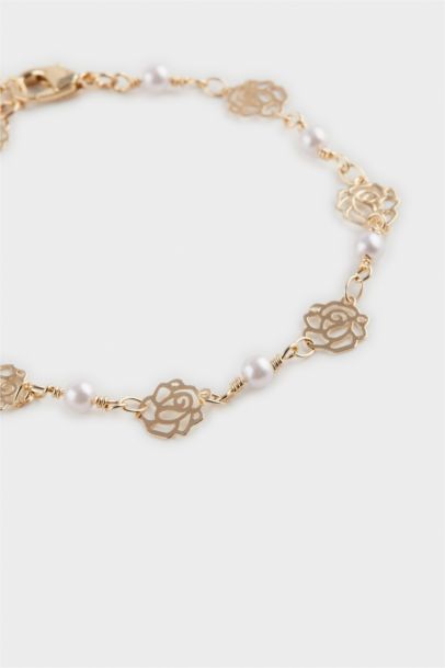 Woman 3 Piece Gold Bracelet