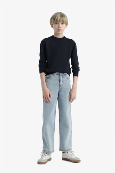 Boy Regular Fit V-Neck Pullover