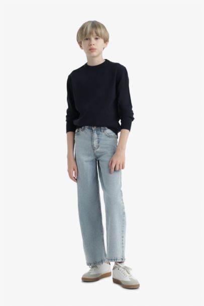 Boy Regular Fit V-Neck Pullover