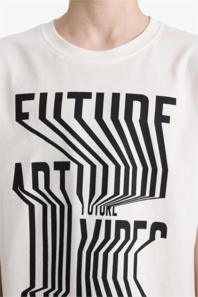 Boy Crew Neck Short Sleeve Printed T-Shirt