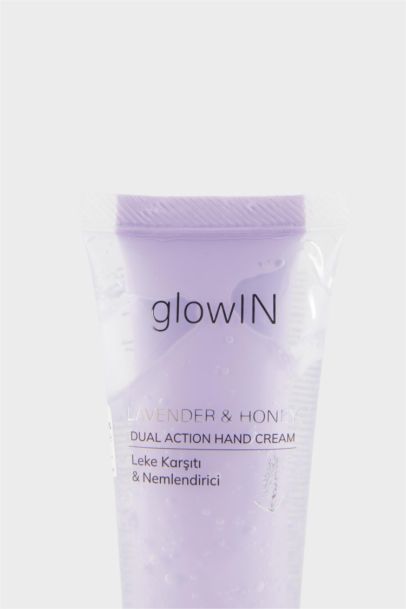 GlowIN Lavanta ve Bal Özlü Nemlendirici El Kremi – Çift Etkili Besleyici & Onarıcı Formül (75ml)