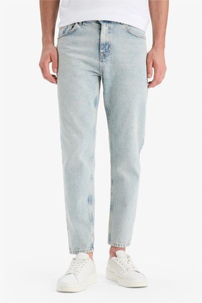 100% хлопок, джинсы Slim Fit с высокой талией и узкими штанинами в стиле 90-х, с эффектом стирки