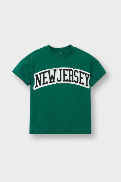 تيشيرت بيبي ولادي نص ردن قصة عادية بياخة مستديرة