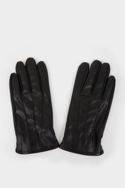 Erkek Suni Deri Eldiven