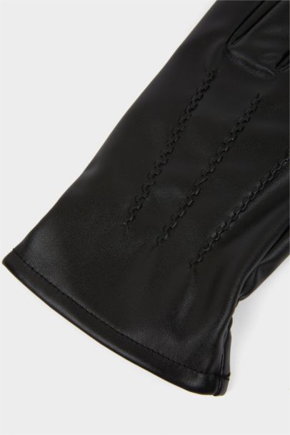 Erkek Suni Deri Eldiven