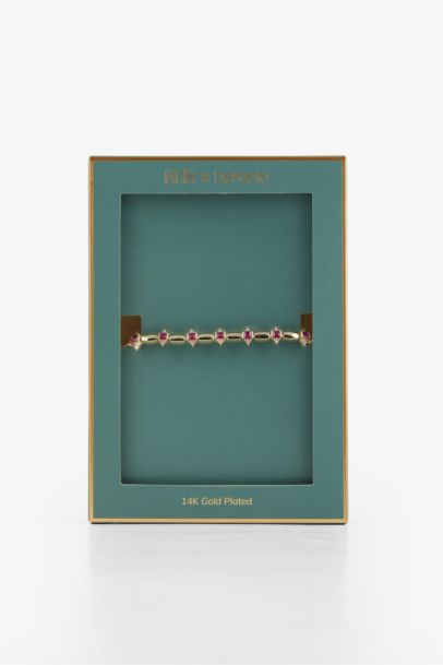 سوار نسائي مطلي ذهب من Reis x DeFacto - قطعتين