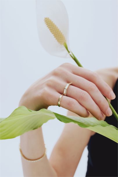 Lot de 3 Bagues en plaqué or 14K pour femme - Reis x DeFacto