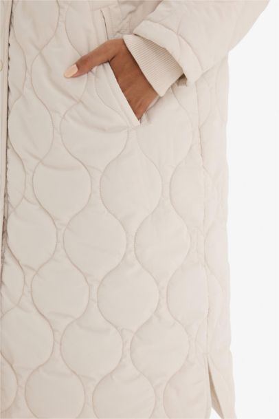 قمصلة طويل قصة عادية بغطاء للرأس مبطن