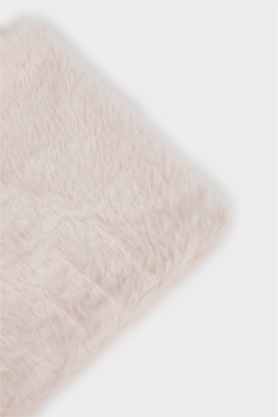 Girl Polar Fleece Lining Welsoft Plush Scarf