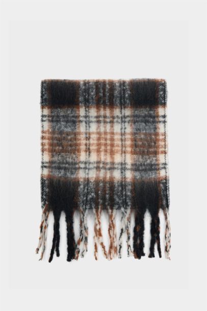 Boy Plaid Neck Scarf