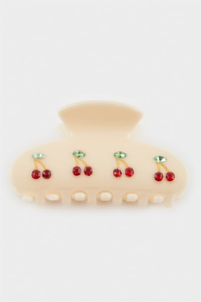 Woman Cherry Peg Clasp