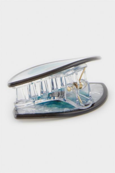 Pince cheveux femme avec motif œil porte-bonheur