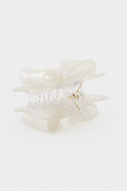 Woman Hair Clip With Bow