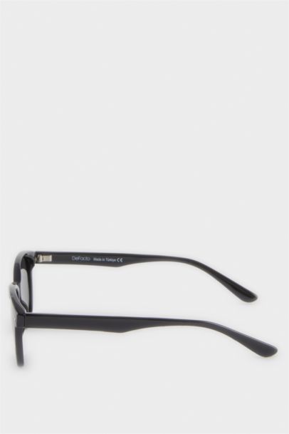 Yuvarlak Siyah Plastik Çerçeve Siyah Cam Polarize Güneş Gözlüğü Erkek Çocuk