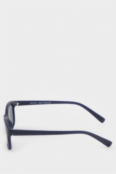 Yuvarlak Siyah Plastik Çerçeve Siyah Cam Polarize Güneş Gözlüğü Erkek Çocuk