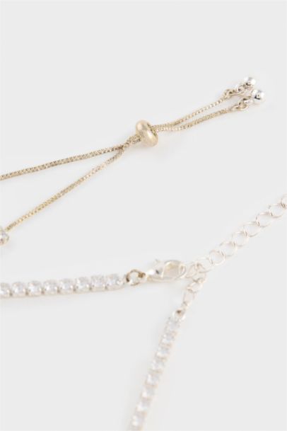 DCEY x DeFacto Kadın 2'li Taşlı Bileklik