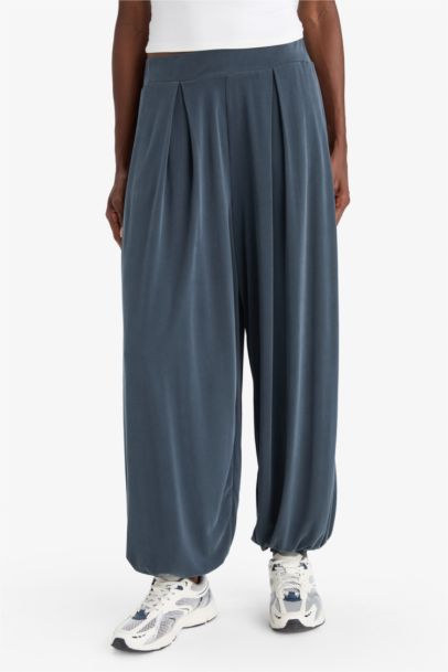 DeFactoFit Oversize Fit Short Leg Modal Sports Pants