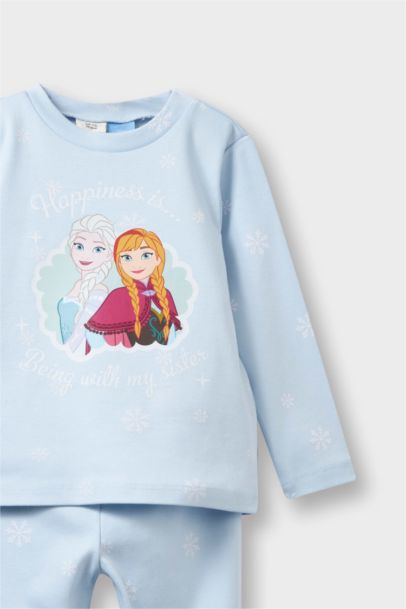 Baby Girl Frozen Top Bottom 2 Piece Pajama Set