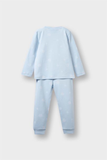 Baby Girl Frozen Top Bottom 2 Piece Pajama Set