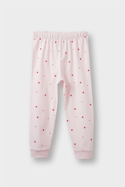 Ensemble Pyjama imprimé Top manches longues et Pantalon pour bébé fille