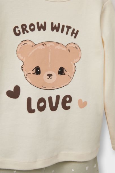 سيت بيبي بناتي تيشيرت وبنطون وجاكيت - 3 قطع