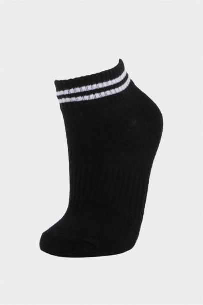 Boy Basic 5 Piece Cotton Short Socks
