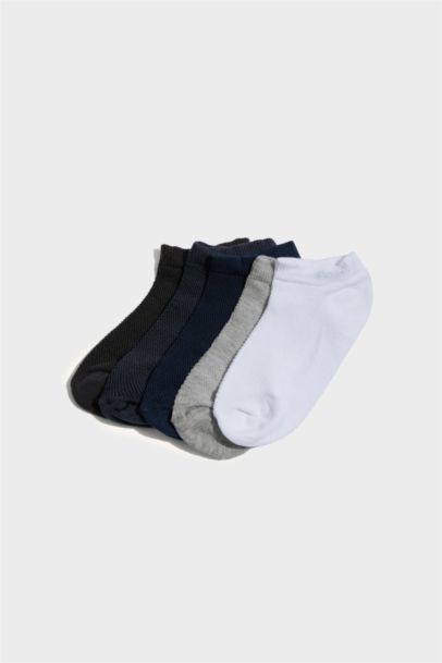 Boy Basic 5 Piece Short Socks