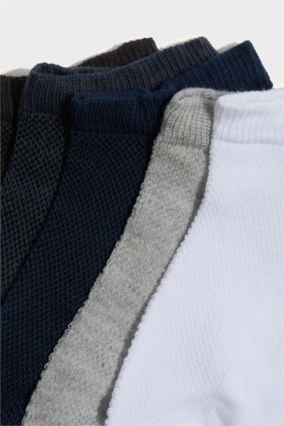 Boy Basic 5 Piece Short Socks
