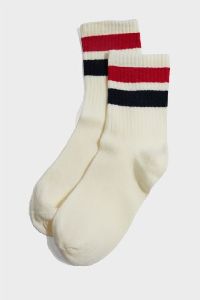 Boy 3 Piece Cotton Long Socks