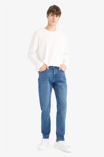 Regular Tapered Fit Trousers