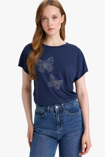 Regular Fit Crew Neck Short Sleeve T-Shirt