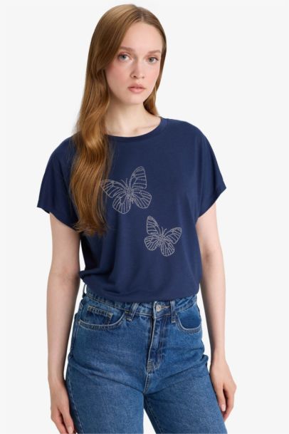 Regular Fit Crew Neck Short Sleeve T-Shirt