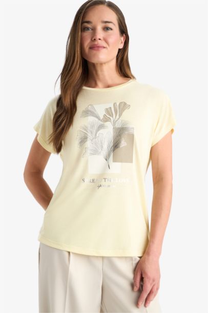 Regular Fit Crew Neck Short Sleeve T-Shirt