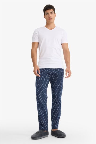 Regular Fit Printed Knitted Bottoms