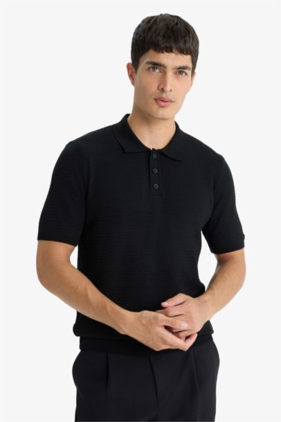 تيشيرت بولو نص ردن تريكو قصة عادية