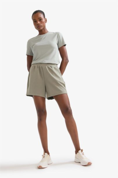 DeFactoFit Standard Fit Sports Modal Shorts