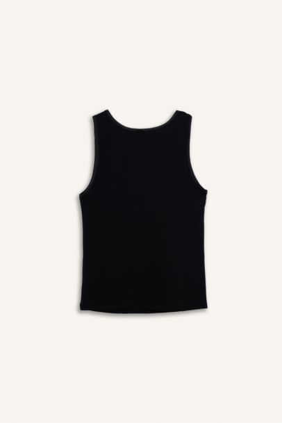 V Collar Basic Undershirt