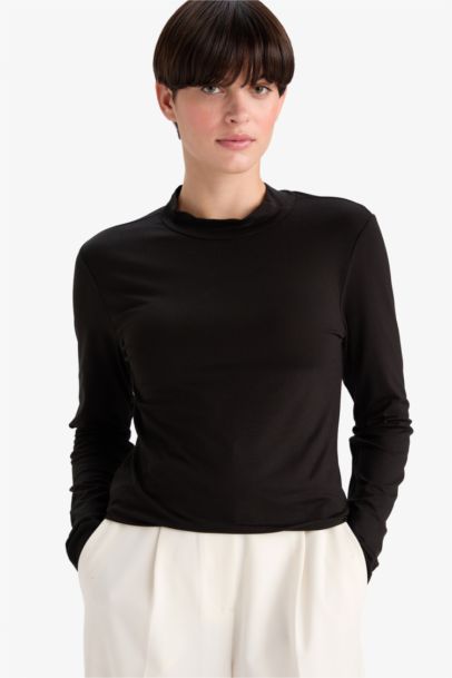 Long Sleeve Knitted Tops