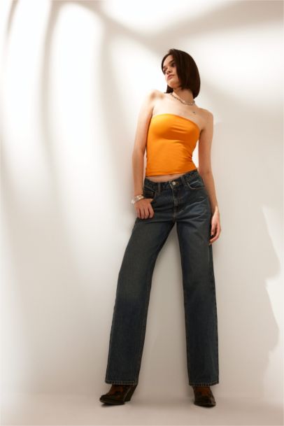 Приталенная блузка Coool с открытыми плечами