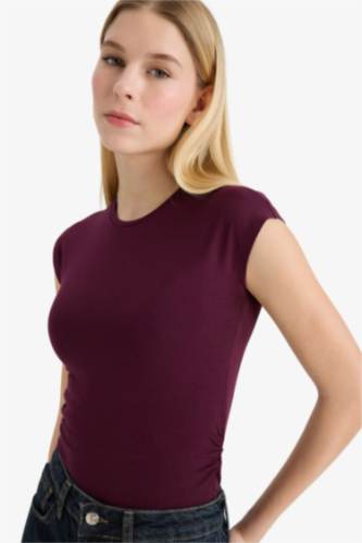 Fitted Modal Short Sleeve T-shirt