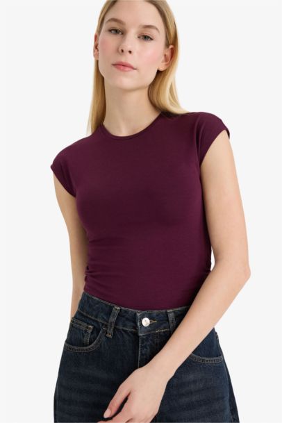 Fitted Modal Short Sleeve T-shirt