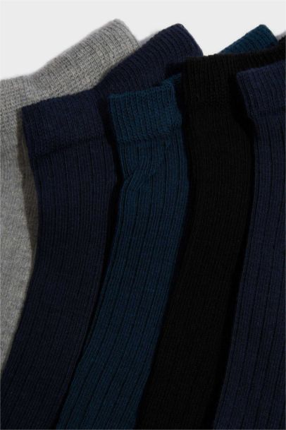 Lot de 5 paires de Chaussettes courtes en coton pour homme