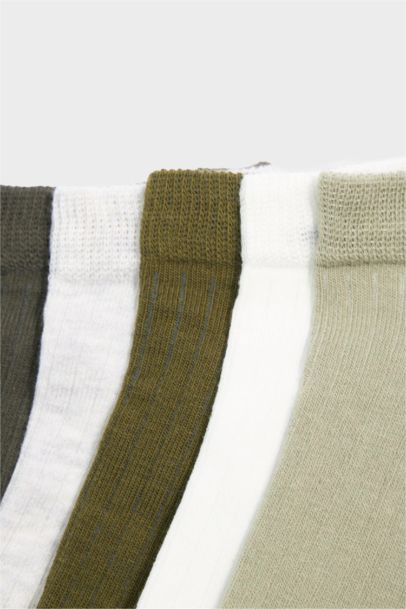 Boy 5 Piece Cotton Ankle Socks