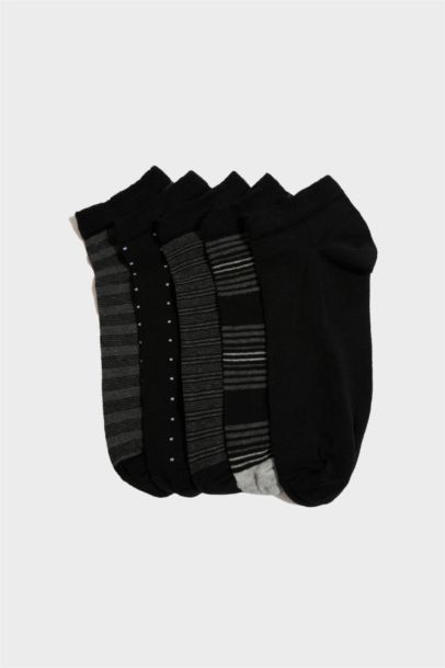 Boy 5 Piece Cotton Ankle Socks