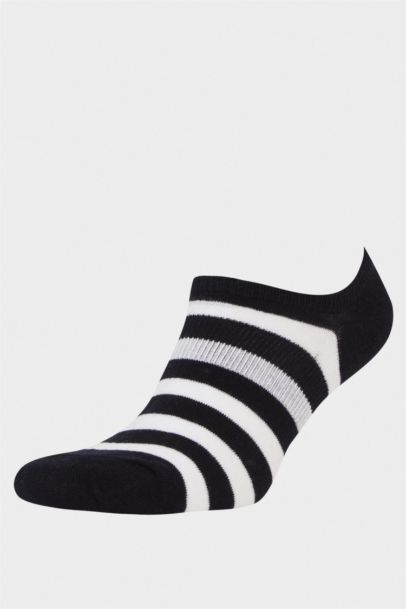 Man 5 Piece Cotton Step Socks