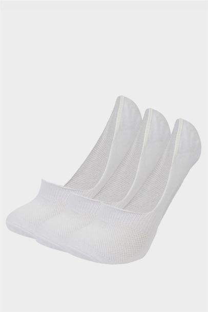 Lot de 3 Chaussettes invisibles en coton pour femme