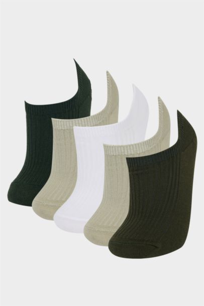 Lot de 5 Chaussettes sneaker en coton pour femme