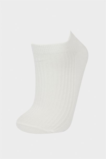 Lot de 5 paires de Chaussettes courtes en coton pour femme