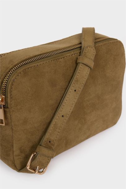 Kadın Süet Çapraz Çanta